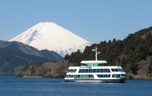Hakone Ashinoko(Lake Ashi)Boat Cruise / Jyukkoku-toge Cable Car / Hakone Sekisho Tabimonogatarikan